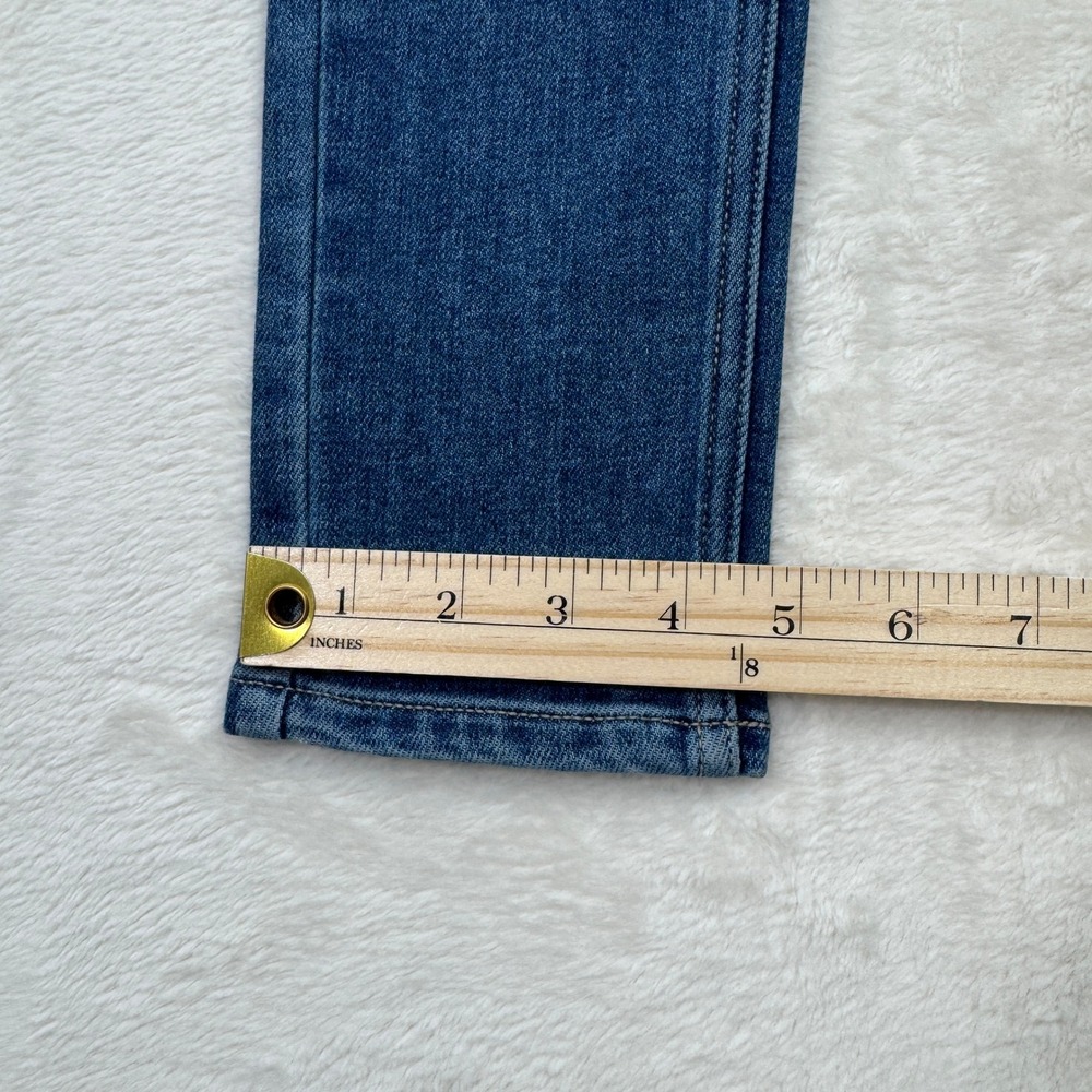 DKNY Jeans Womens 26 Blue High Rise Skinny Stretch Denim Dark Wash - Picture 6 of 12